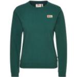 Reduzierte Grüne Fjällräven Nachhaltige Damensweatshirts aus Baumwolle Größe XXS 