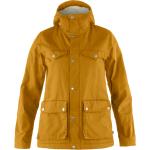 Gelbe Streetwear Fjällräven Greenland Nachhaltige Fleecejacken aus Fleece für Damen Größe XXS für den für den Herbst 
