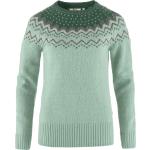Grüne Streetwear Fjällräven Nachhaltige Damensweatshirts aus Wolle Größe XS für den für den Herbst 