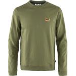 Grüne Streetwear Langärmelige Fjällräven Nachhaltige Rundhals-Ausschnitt Herrensweatshirts Größe L 