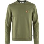Grüne Streetwear Langärmelige Fjällräven Nachhaltige Rundhals-Ausschnitt Herrensweatshirts Größe M 