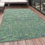 Reduzierte Grüne Moderne Corrigan Studio Outdoor-Teppiche & Balkonteppiche aus Polypropylen UV-beständig 
