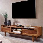 Dunkelbraune Moderne TV-Lowboards & Fernsehtische Lackierte aus Palisander Breite 100-150cm, Höhe 0-50cm, Tiefe 0-50cm 