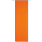Orange Moderne Flächenvorhänge & Flächengardinen aus Textil blickdicht 
