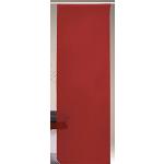 Rote Unifarbene Schiebegardinen & Schiebevorhänge aus Voile mit Klettband 