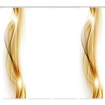 Goldene Abstrakte xxxlutz Schiebegardinen & Schiebevorhänge aus Textil blickdicht 4-teilig 