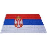 Serbien Flaggen & Serbien Fahnen aus Polyester UV-beständig 