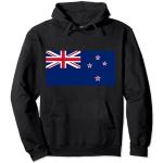 Schwarze New Zealand Auckland | NZA Herrenhoodies & Herrenkapuzenpullover Größe S 