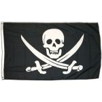 Reduzierte Flaggenfritze Piratenflaggen & Piratenfahnen aus Metall 