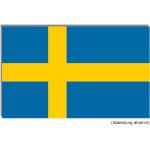 Wellenshop Schweden Flaggen & Schweden Fahnen aus Polyester UV-beständig 