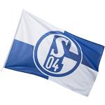 Karo Flaggenfritze Schalke 04 Fußball-Fahnen & Fan-Fahnen 