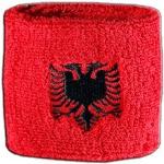 Flaggenfritze® Schweißband Albanien, 2er Set