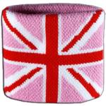 Flaggenfritze® Schweißband Großbritannien Union Jack Pink