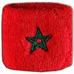 Flaggenfritze® Schweißband Marokko, 2er Set