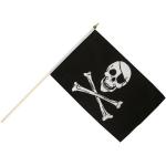 Flaggenfritze Stockflagge Pirat Skull and Bones - 30 x 45 cm