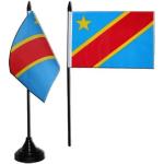 Flaggenfritze® Tischflagge Demokratische Republik Kongo 10x15 cm