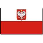 Polen Flaggen & Polen Fahnen mit Tiermotiv 
