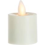 Bianco Bloome Kerzen Teelichter Tee Lichter mit Weißen Dekoration und Geruchlos 3,5 x 3,5 cm
