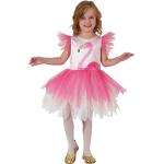 Rosa Flamingo-Kostüme mit Glitzer aus Tüll für Kinder Größe 92 
