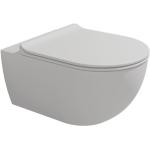Flaminia APP Wand-WC mit goclean®-System, 54x36x27cm, inkl. WC-Sitz (flat) mit Schließfunktion soft-close, weiß matt