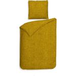 Reduzierte Gelbe Bettwäsche Sets & Bettwäsche Garnituren aus Flanell 135x200 