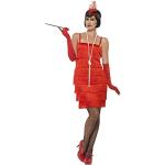 Reduzierte Rote Smiffys Mini Charleston-Kostüme & 20er Jahre Kostüme für Damen Größe L 