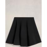 Schwarze Ami Paris Nachhaltige High Waist Röcke & Taillenröcke für Damen Größe S 
