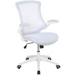 Reduzierte Weiße Ergonomische Bürostühle & orthopädische Bürostühle  höhenverstellbar Breite 50-100cm, Höhe 50-100cm, Tiefe 50-100cm 