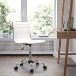 Reduzierte Weiße Moderne Ergonomische Bürostühle & orthopädische Bürostühle  höhenverstellbar Breite 50-100cm, Höhe 0-50cm, Tiefe 50-100cm 