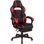 Reduzierte Rote Gaming Stühle & Gaming Chairs höhenverstellbar Breite 50-100cm, Höhe 100-150cm, Tiefe 50-100cm 