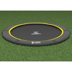 Flat to the Ground Trampolin Magic Circle Pro Black 251 cm
