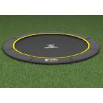 Flat to the Ground Trampolin Magic Circle Pro Black 366 cm
