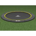 Flat to the Ground Trampolin Magic Circle Pro Black 410 cm