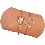 Ethno Ethno Armbänder aus Gold personalisiert für Damen für Partys 