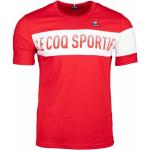 Rote Le Coq sportif T-Shirts mit Halloween-Motiv für Herren für den für den Frühling 