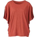 Orange Waschbär Bio Nachhaltige Fledermausshirts ohne Verschluss aus Jersey für Damen Größe L 