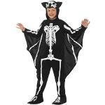 Schwarze Fledermaus-Kostüme aus Polyester für Kinder Größe 158 
