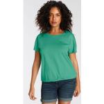 Grüne ARIZONA Fledermausshirts aus Jersey für Damen Größe XS 