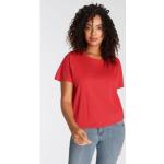 Rote ARIZONA Fledermausshirts aus Jersey für Damen Größe XS 