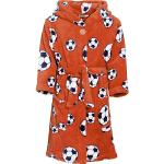 Orange Playshoes Kinderbademäntel mit Kapuze mit Knopf aus Fleece für Jungen Größe 158 