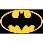 Schwarze Batman Babydecken aus Fleece trocknergeeignet 