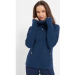 Reduzierte Marineblaue Bench Funnel Winterjacken aus Fleece für Damen Größe 3 XL für den für den Winter 
