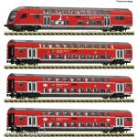 DB AG - Deutsche Bahn Fleischmann Modellwaggons 4-teilig 