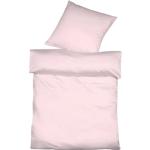 Reduzierte Pinke Moderne Fleuresse Quadratische Leinenbettwäsche aus Baumwolle maschinenwaschbar 135x200 