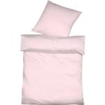 Reduzierte Pinke Moderne Fleuresse Quadratische Leinenbettwäsche aus Baumwolle maschinenwaschbar 220x200 