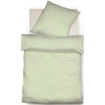 Pastellgrüne Bettwäsche Sets & Bettwäsche Garnituren aus Jersey 155x220 