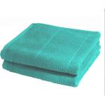 Unifarbene Fleuresse Handtücher Sets aus Frottee maschinenwaschbar 50x100 2-teilig 