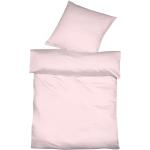 Pinke Moderne Quadratische Leinenbettwäsche mit Reißverschluss aus Baumwolle maschinenwaschbar 240x220 