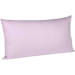 Lavendelfarbene Moderne Fleuresse Kissenbezüge & Kissenhüllen mit Reißverschluss aus Baumwolle maschinenwaschbar 40x80 