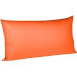 Orange Unifarbene Moderne Kopfkissenbezüge Strukturierte mit Reißverschluss aus Baumwolle 40x80 